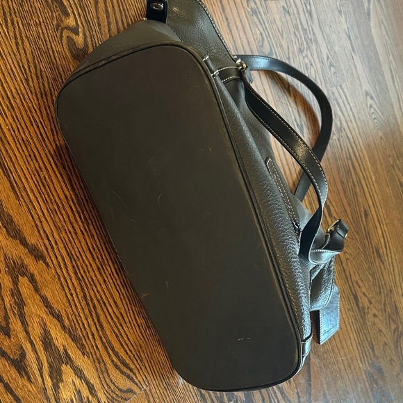 Dooney & Bourke Black Leather Tote - Picture 6 of 12